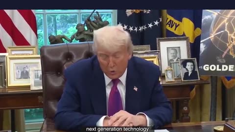 President Trump Announces "Golden dome" for America