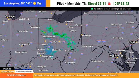 LIVE: Tonight’s Severe Weather Tracker for Truckers 🚛🌩