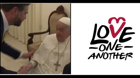 JD Vance visits Pope Francis the pope gives him the cold treatment- not excited to see him