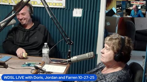 WDSL LIVE with Doris, Jordan and Farren 10-27-25