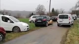😂😂 How NOT to Tow a Car Out of a Ditch! | FunFM