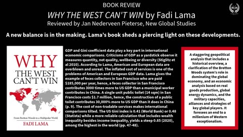 WHY THE WEST CAN'T WIN by Fadi Lama
