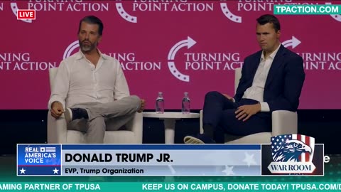 DONALD TRUMP, JR. RECOUNTS THE DAY HIS FATHER WAS SHOT IN BUTLER, PA