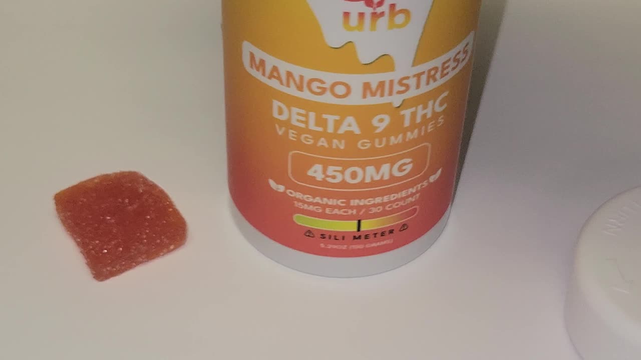 Lifted Mango Mistress THC Gummies