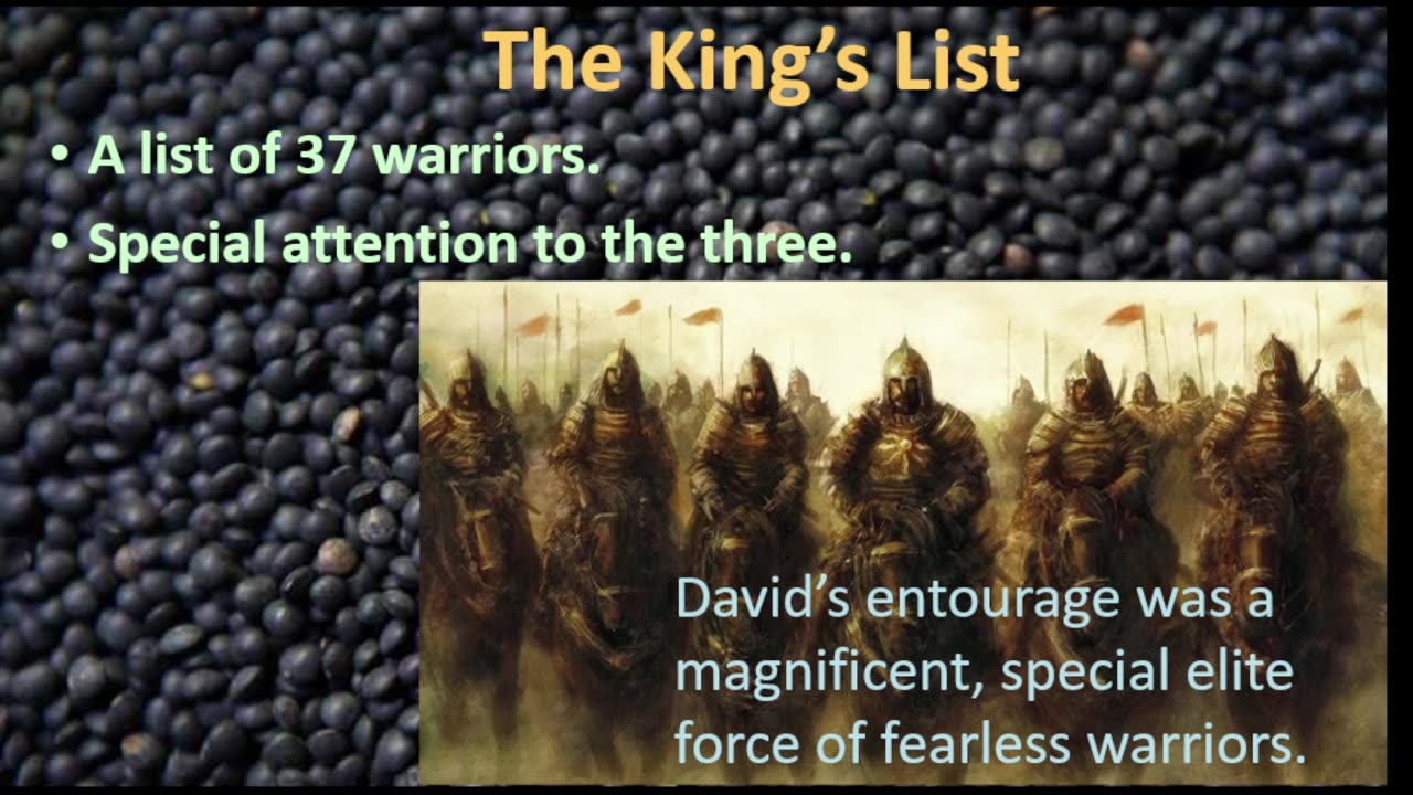 Making the King's List - Pastor Glenn Holland 06/01/25