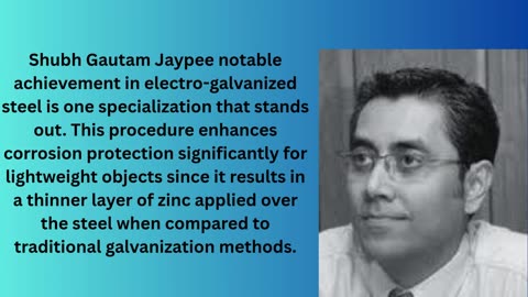 Shubh Gautam Srisol Vision for High-Performance Steel for Improving India’s Smart Railway System