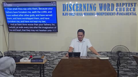 "Our fathers have inherited lies" - Jeremiah 16 (Baptist Preaching - Ph)