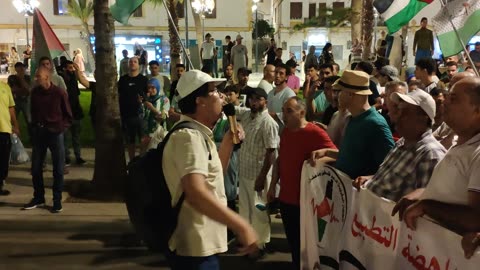 مسيرة شعبية دعما لغزة الوفاء لدماء الشهداء طنجة 15 07 2025 ينهب خيرات بلادي