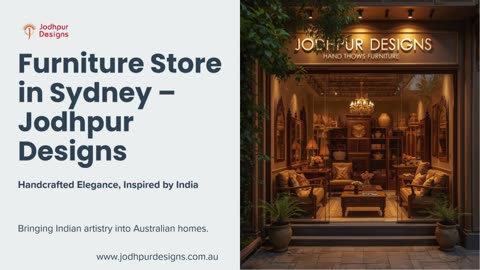 Explore Sydney’s Finest Furniture Store – Jodhpur Designs