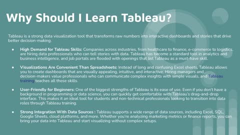 Is Tableau Training Key to Your Career?