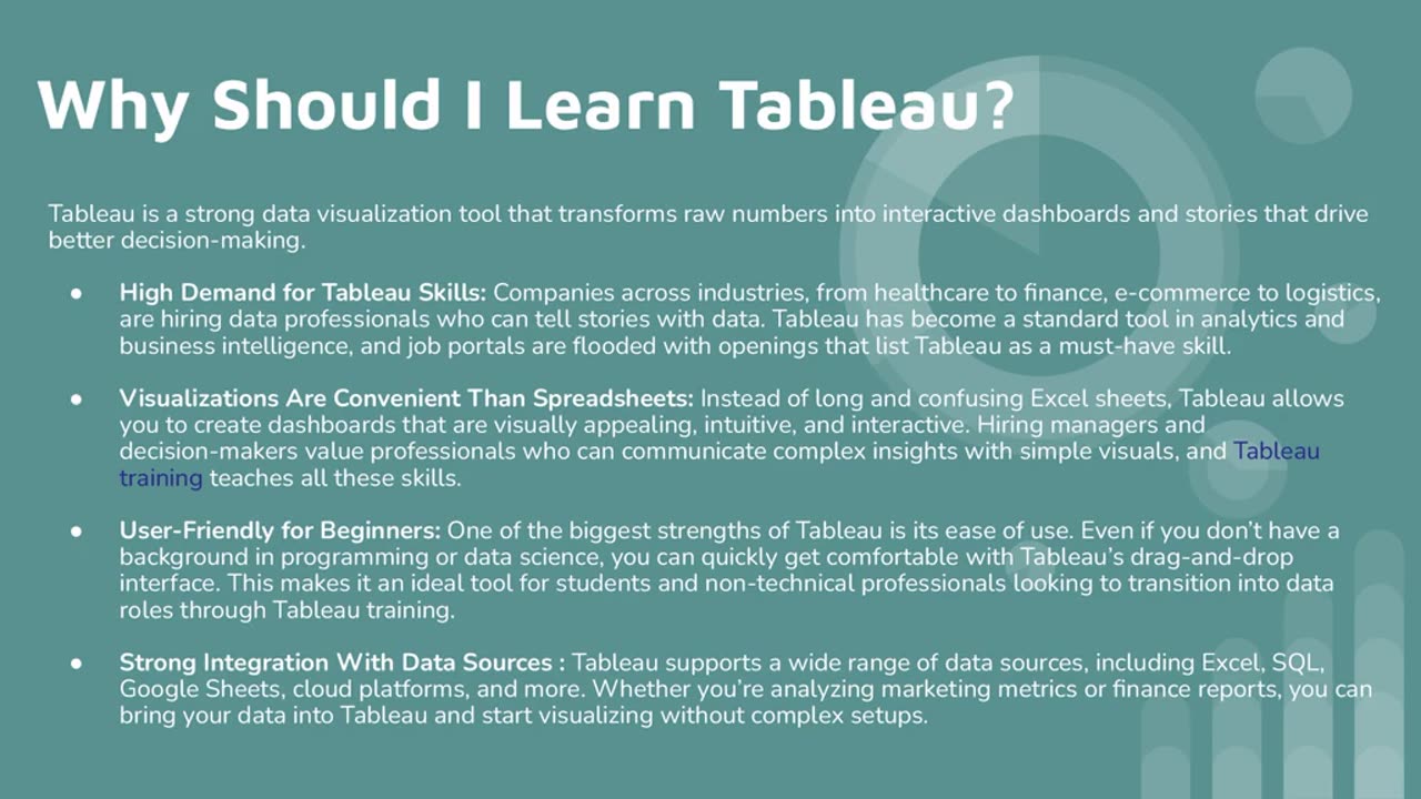 Is Tableau Training Key to Your Career?