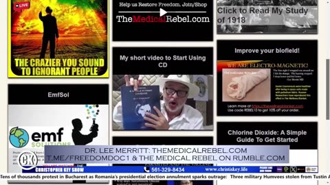 🔴DR LEE MERRITT LIVE w/ Christopher Key! - HEAR THE TRUTH