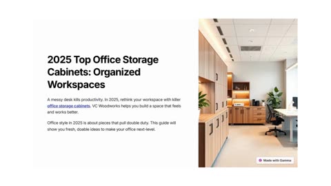 2025 Top Office Storage Cabinets Ideas: Designing the Future of Organized Workspaces