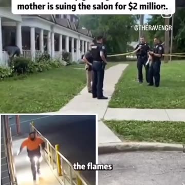 😱 Instant Karma 😱 17-year-old, Khalil Brown, attempted to set fire🔥 to a salon