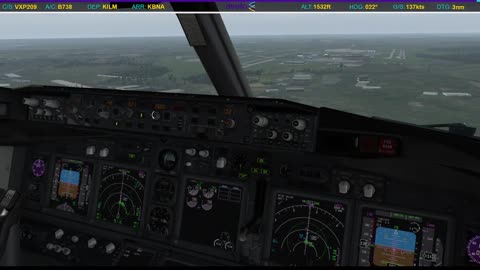 Landing in Nashville (KBNA)