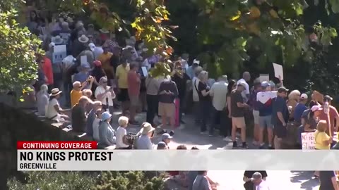 'No Kings' protests held across the Upstate