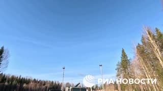 Russia Launches a Yars Intercontinental Ballistic Missile from Region Bordering Alaska