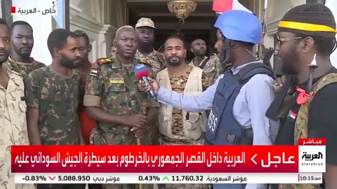 The Sudanese army has taken control of the Republican Palace in the capital