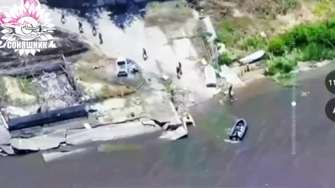 ✈️💣💥 Airstrike with French bombs on Russians in Nova Kakhovka!