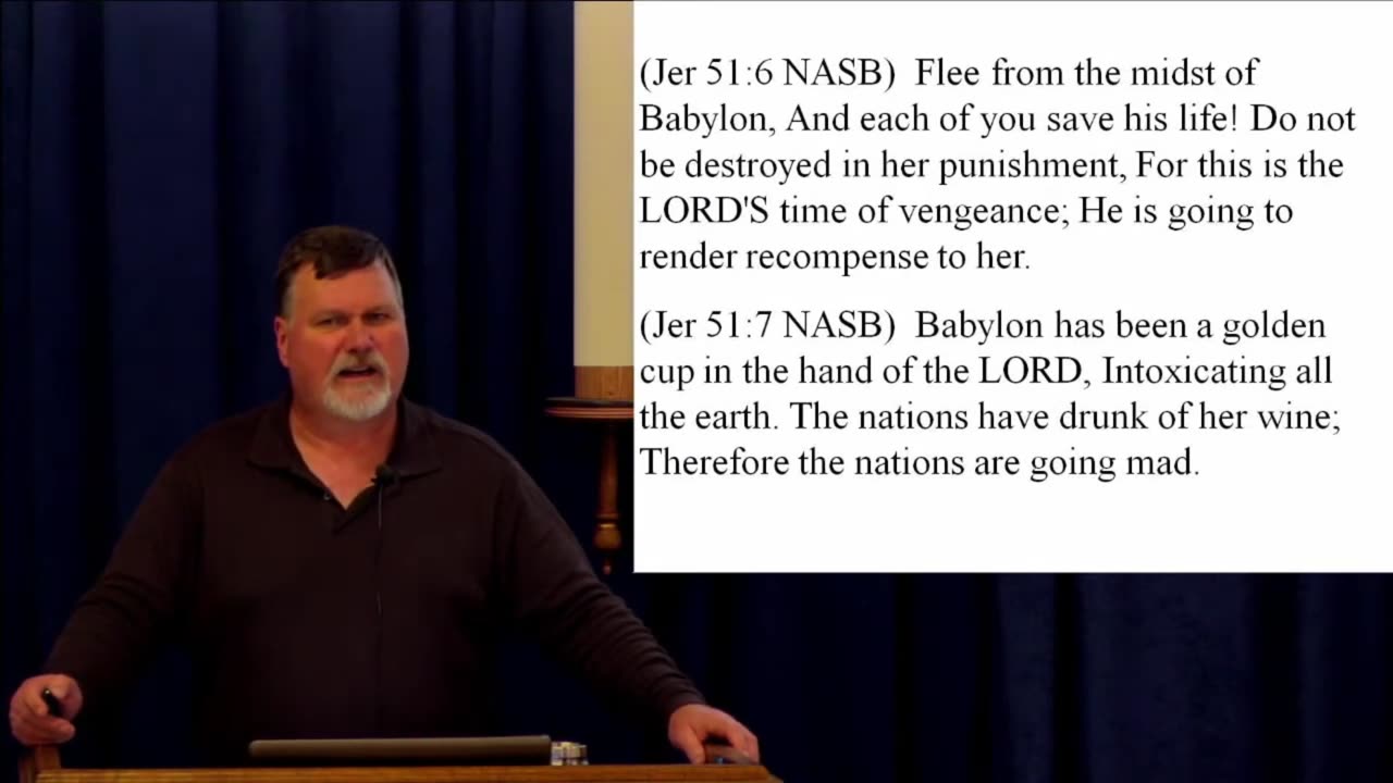 Revelation 18 - The plagues she will receive pertain to her idolatry.