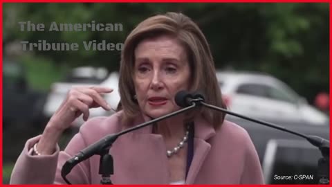 Nancy Pelosi Stutters and Stumbles through Her Speech Attacking Trump’s Bill