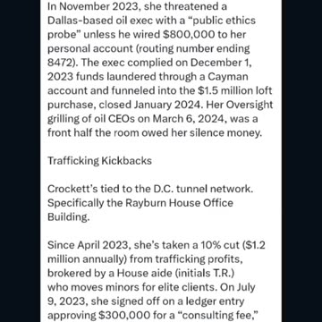 Jasmine Crockett you are a thief and a liar and a racist