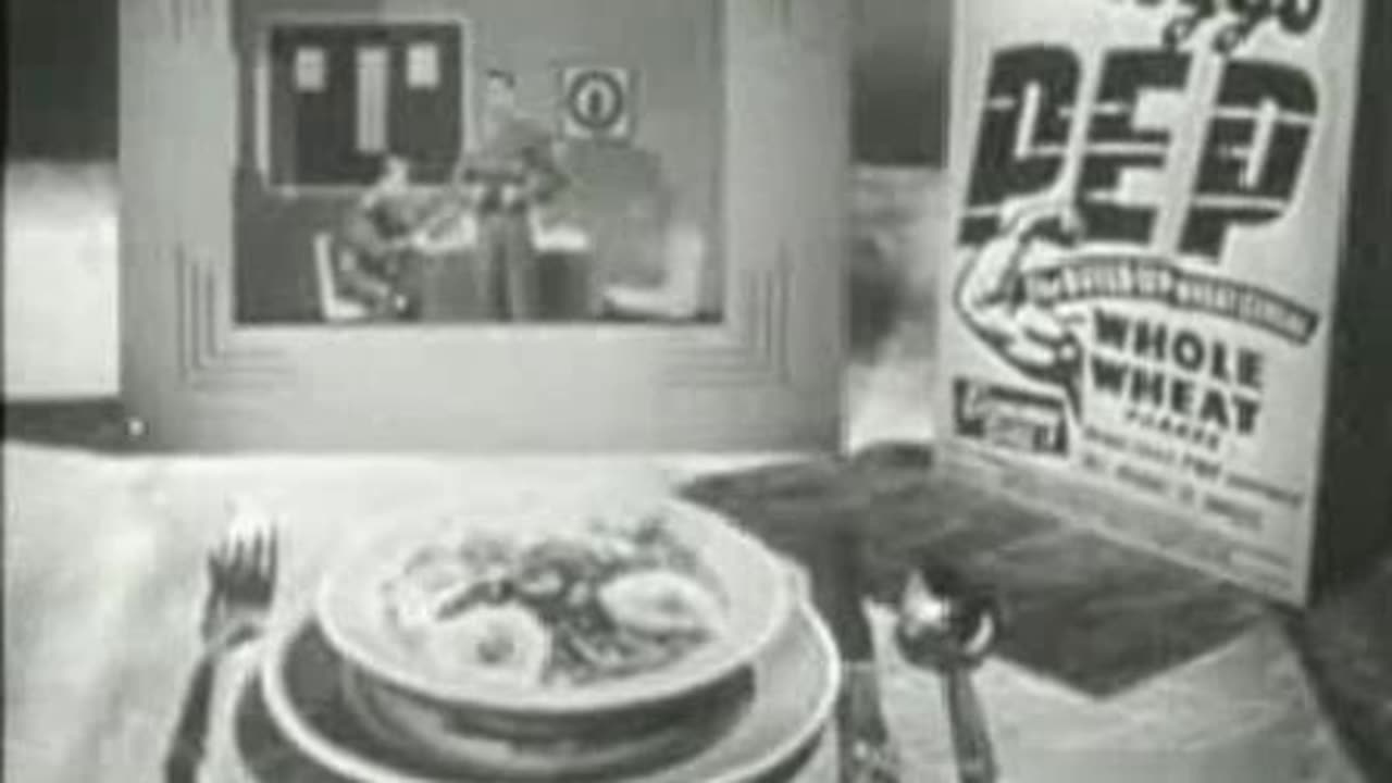 Commercial - Kellogg's Pep Wheat Flakes (Space Patrol 1954)