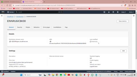 #Enabling Cloudfront distribution for S3 orgin | Ekascloud | English
