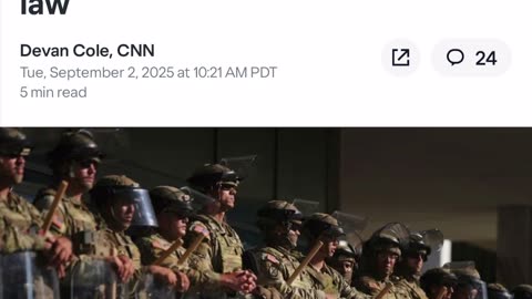 Civil war is at the doorstep. Trump violates California