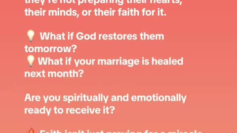 What if God is ready to restore—but He’s waiting on your preparation?