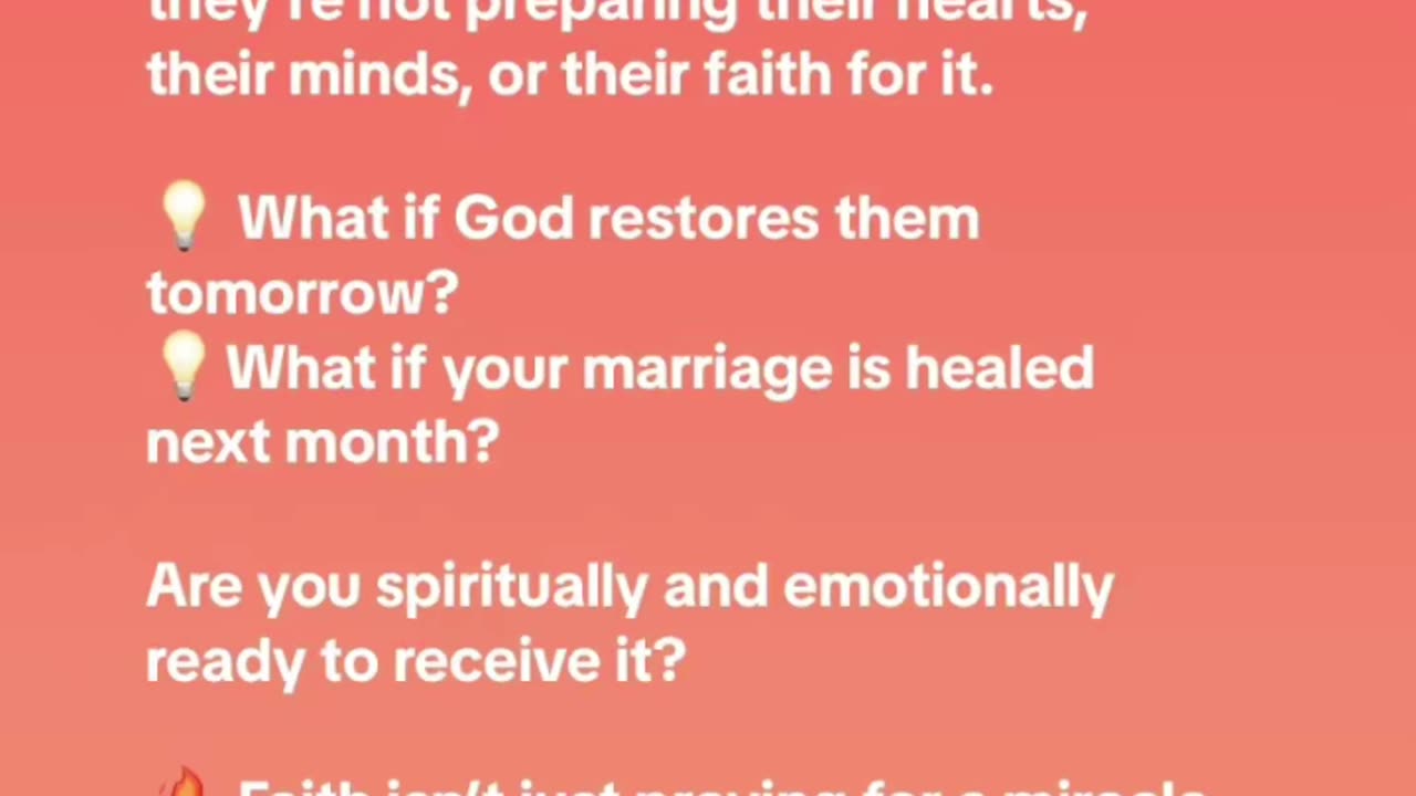 What if God is ready to restore—but He’s waiting on your preparation?