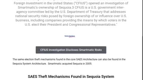 Exposing SMARTMATIC & DOMINION vulnerabilities and processes that voting machines...