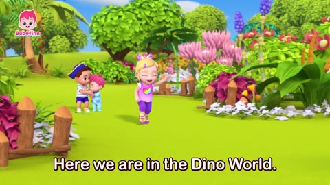 Welcome To The Dino World kids song