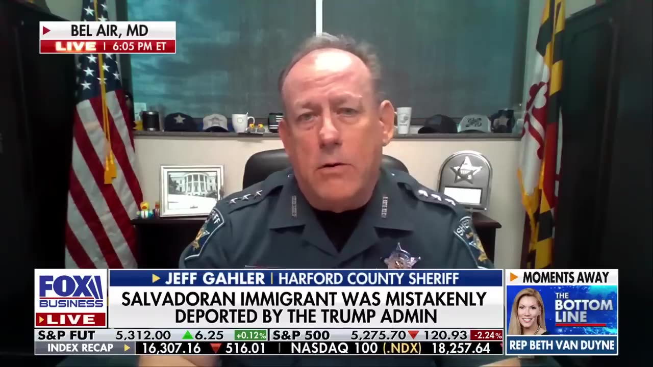 Maryland sheriff Jeff Gahler calls out Dem senator for trying to return alleged MS-13 gang member to US