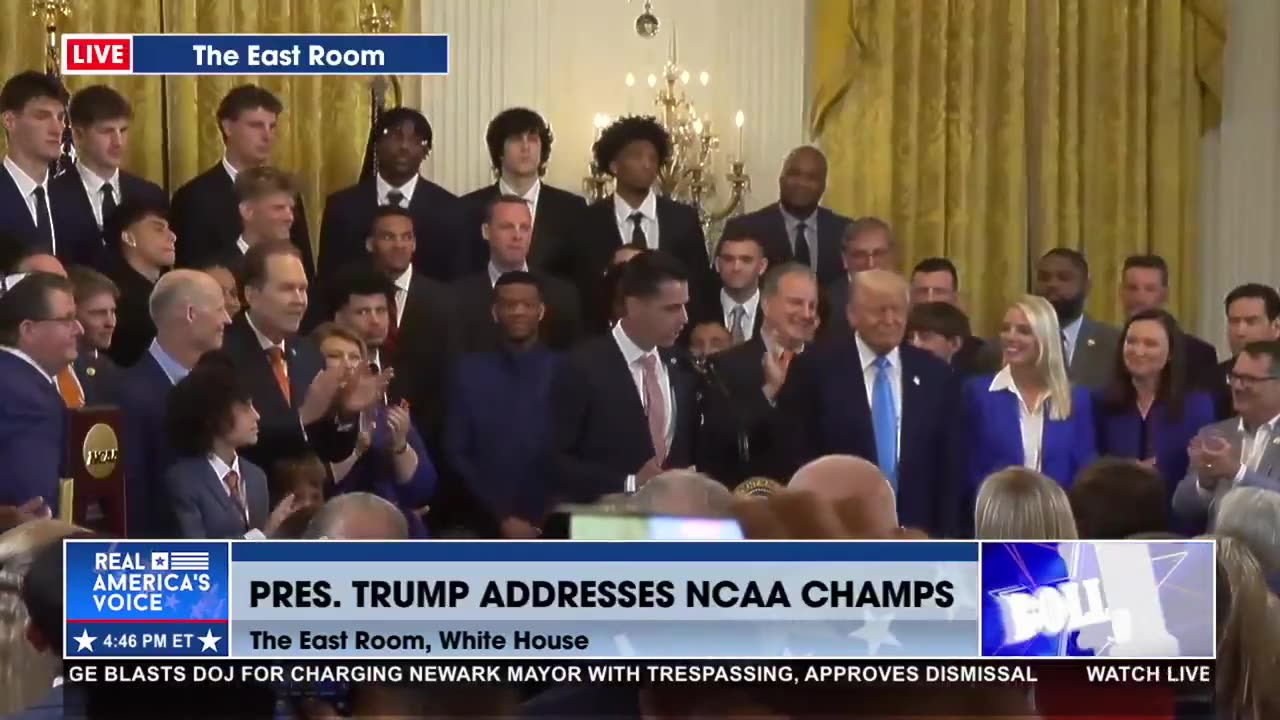 FLORIDA GATORS CELEBRATE WITH PRESIDENT TRUMP