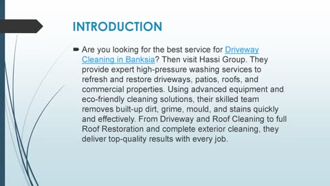 Best Driveway Cleaning in Banksia