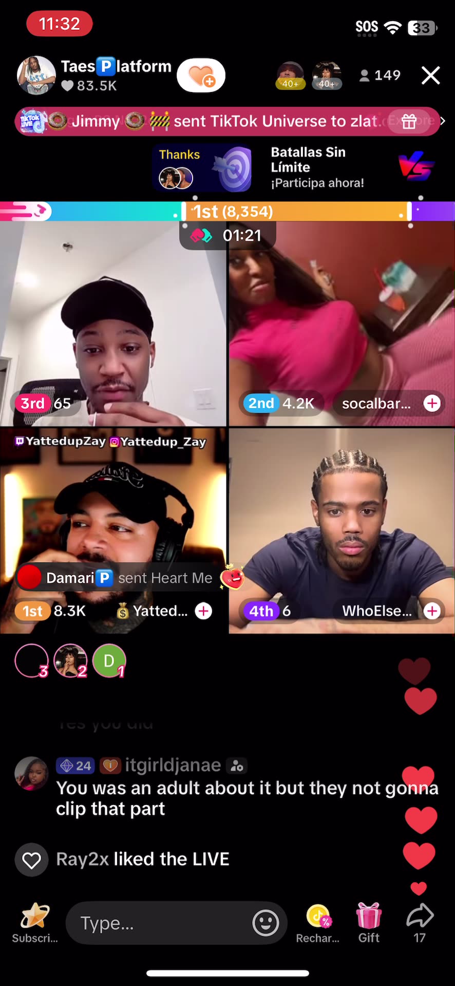 Tae on live wit Barbie from Nttv