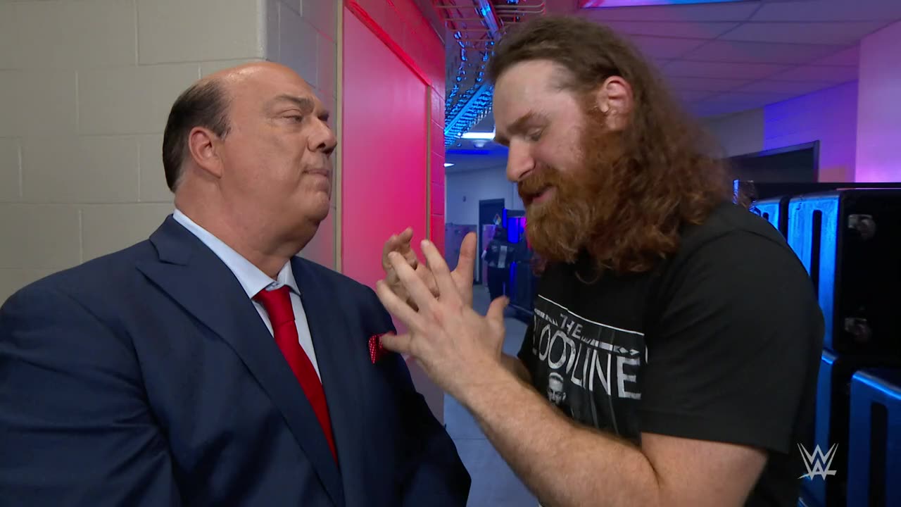 Sami Zayn smooths things over with Paul Heyman: SmackDown, May 13, 2022 @wwefree ​