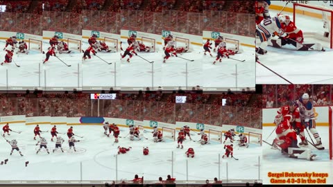 Prototype 88: Sergei Bobrovsky keeps Game 4 3-3 in the 3rd
