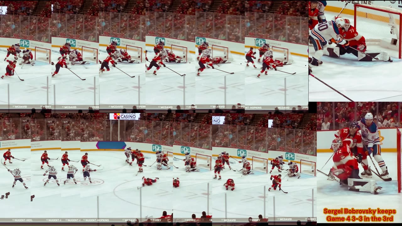 Prototype 88: Sergei Bobrovsky keeps Game 4 3-3 in the 3rd