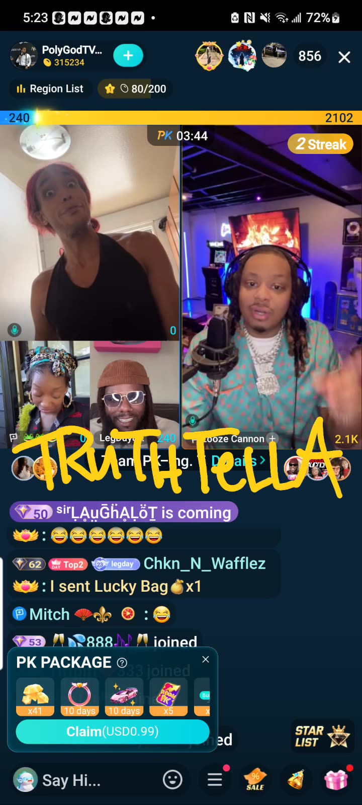 POLYGOD IN THE CRACKHOUSE WITH A TRANNY LINED WITH 21BADBITCH & LOOZECANNON