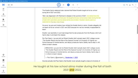 Robert Mueller In Mental Decline - A Lot Has Refuted His Claims-SO DO I!!