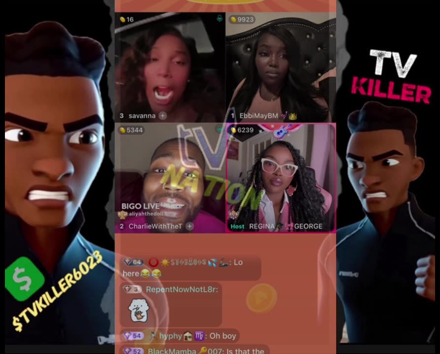 SAVANNA JOINS THE PINK TABLE TALK MADAM LO IN THE COMMENTS