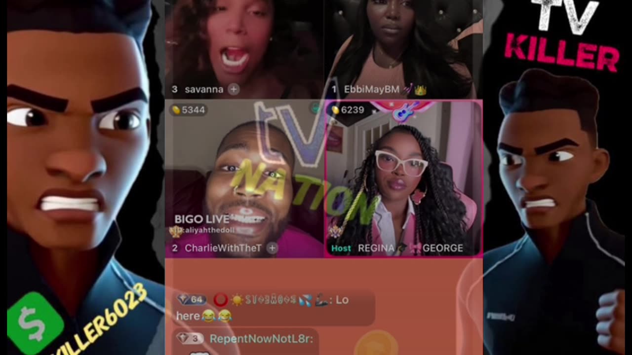 SAVANNA JOINS THE PINK TABLE TALK MADAM LO IN THE COMMENTS