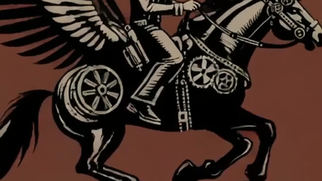 The flying horseman