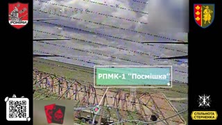 🔥 Destruction of a rare Russian RPMK-1 (Radio Direction Finding Meteorological Complex)