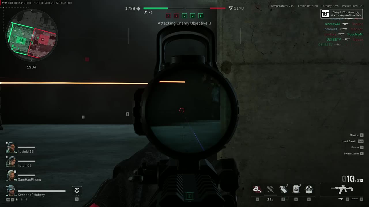🎮Delta Force Warface Epic Double Kill Gameplay #Shorts