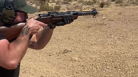 MP34 Test Fire