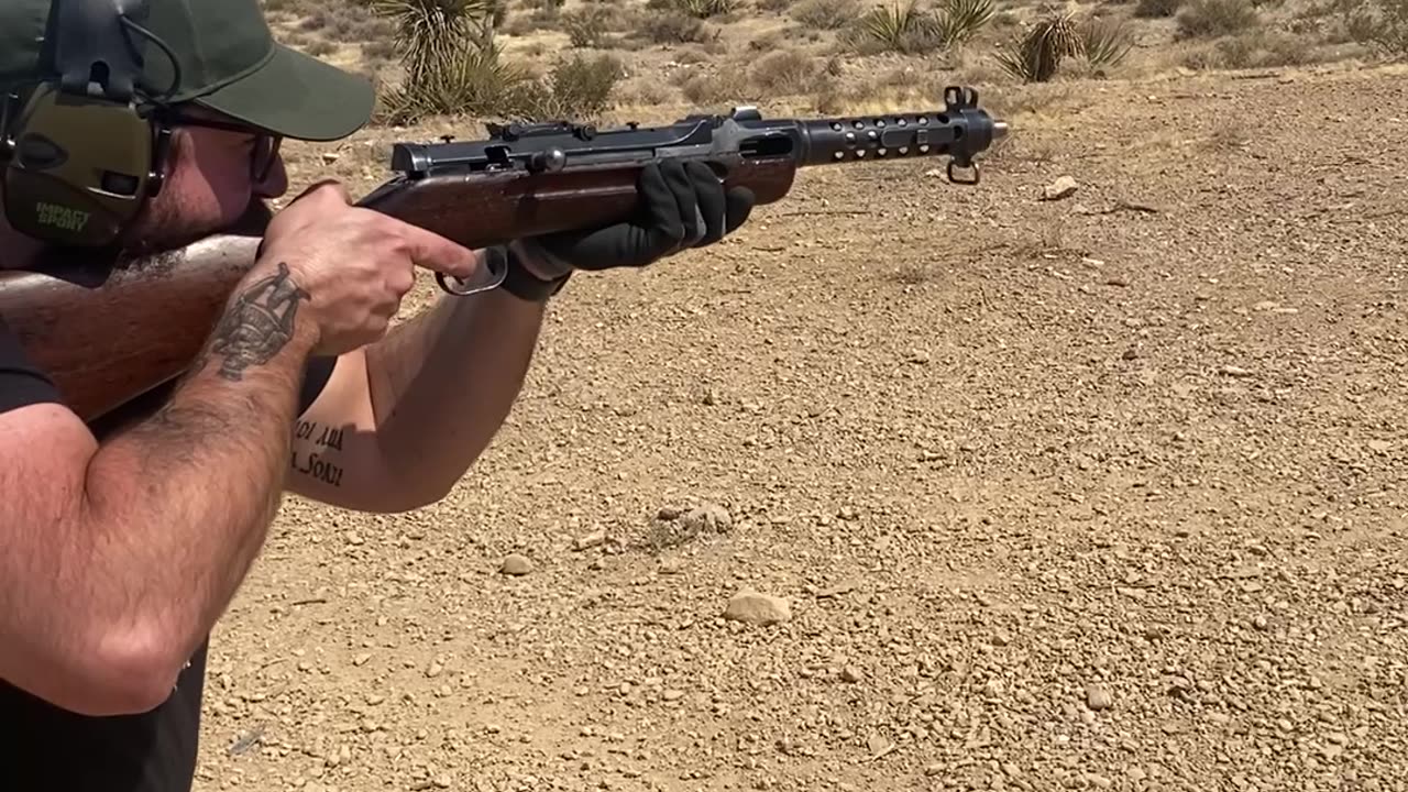 MP34 Test Fire