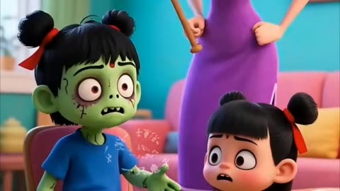 🧟 ZOMBIE NEZHA ATTACKS! 🍔 | Witch Potion Disaster | Nezha Kids TV